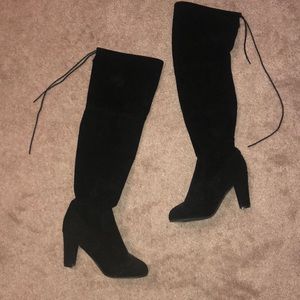 ❤️SOLD❤️ Forever 21 knee high black boots